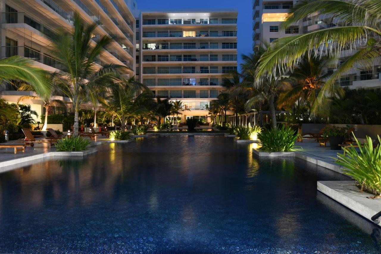 Hermoso Apartamento Con Todas Las Comodidades Acceso Directo A La Playa Morros Epic Sector La Boquilla Cumple Protocolos De Bioseguridad Cartagena Bagian luar foto