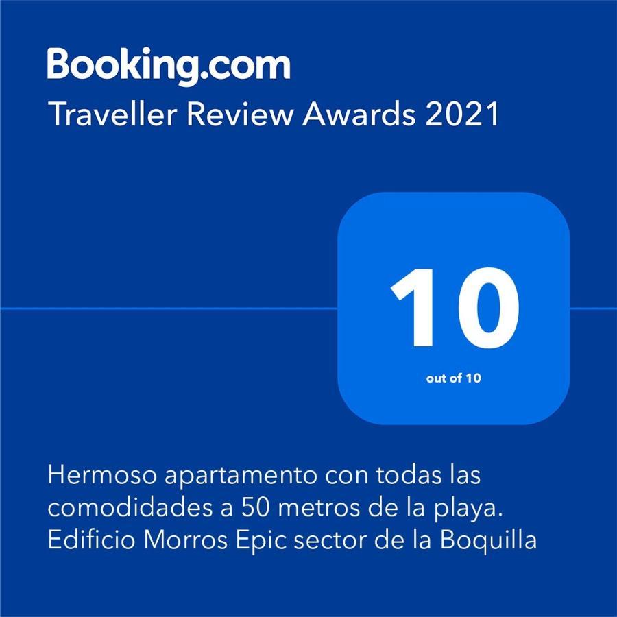 Hermoso Apartamento Con Todas Las Comodidades Acceso Directo A La Playa Morros Epic Sector La Boquilla Cumple Protocolos De Bioseguridad Cartagena Bagian luar foto
