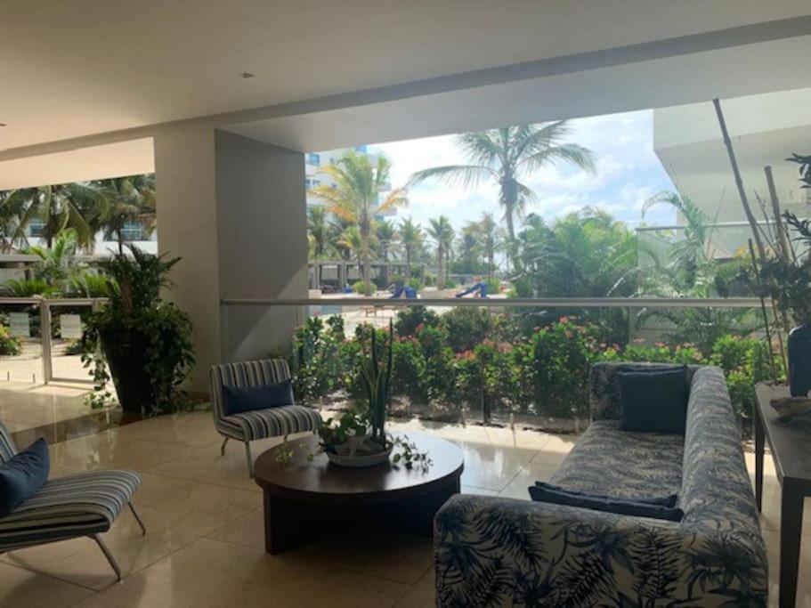 Hermoso Apartamento Con Todas Las Comodidades Acceso Directo A La Playa Morros Epic Sector La Boquilla Cumple Protocolos De Bioseguridad Cartagena Bagian luar foto