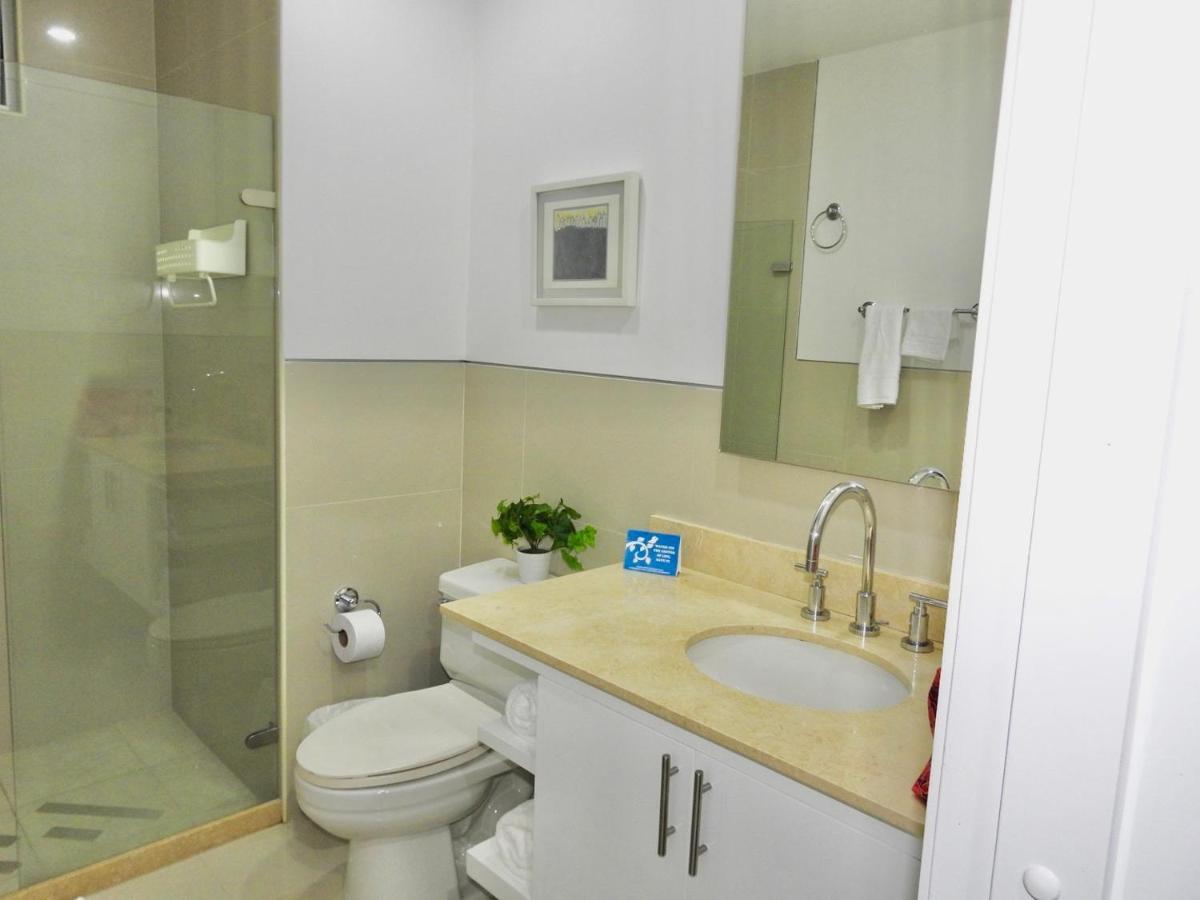 Hermoso Apartamento Con Todas Las Comodidades Acceso Directo A La Playa Morros Epic Sector La Boquilla Cumple Protocolos De Bioseguridad Cartagena Bagian luar foto